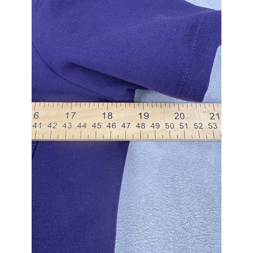 Figs Women's XS Scrub Set V-Neck Top & Jogger Pants - Deep Purple - Picture 13 of 14